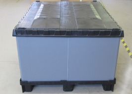 Skládací paletový Omnibox, 1200 x 1000 mm